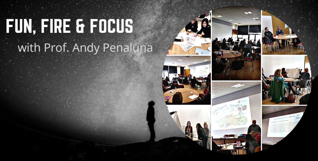 Creativity, Curiosity, Challenge with Fun, Fire &&nbsp;Focus