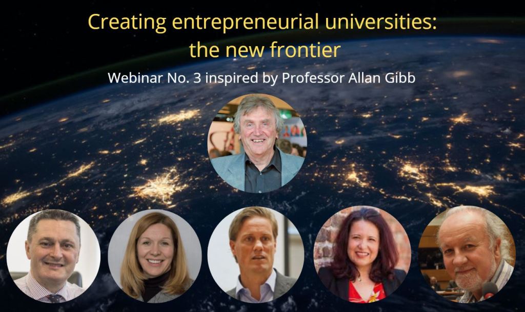 SIEF Webinar No. 3: Creating entrepreneurial universities: the new&nbsp;frontier