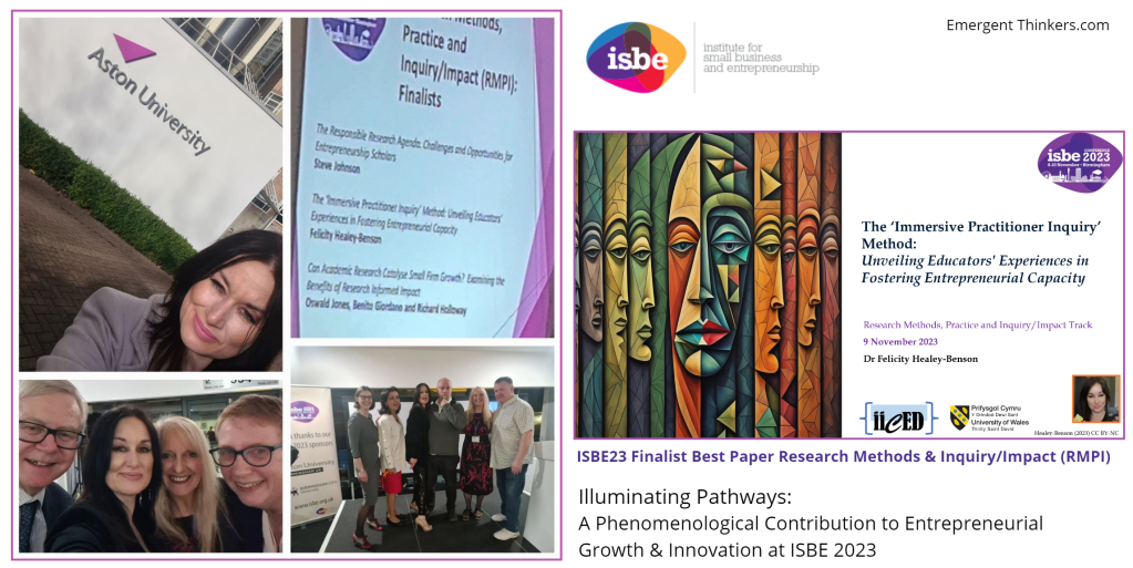 Illuminating Pathways: A Phenomenological Contribution to Entrepreneurial Growth and Innovation at ISBE&nbsp;2023