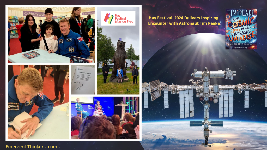 Hay Festival  2024 Delivers Inspiring Encounter with Astronaut Tim&nbsp;Peake