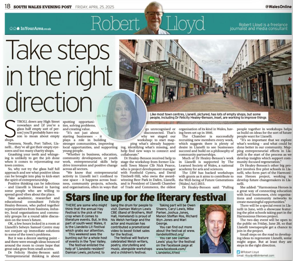 Steps in the Right Direction: Reimagining Llanelli’s Future&nbsp;Together