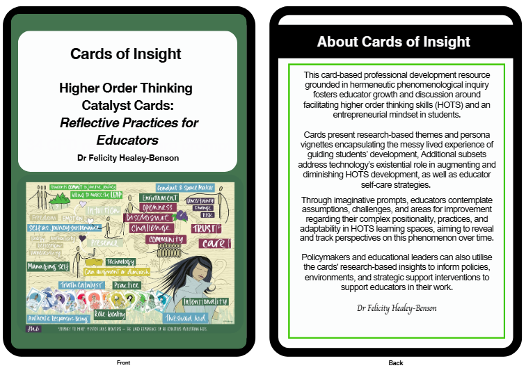 Cards of Insight: Higher Order Thinking Catalyst Cards – Emergent Thinkers™
